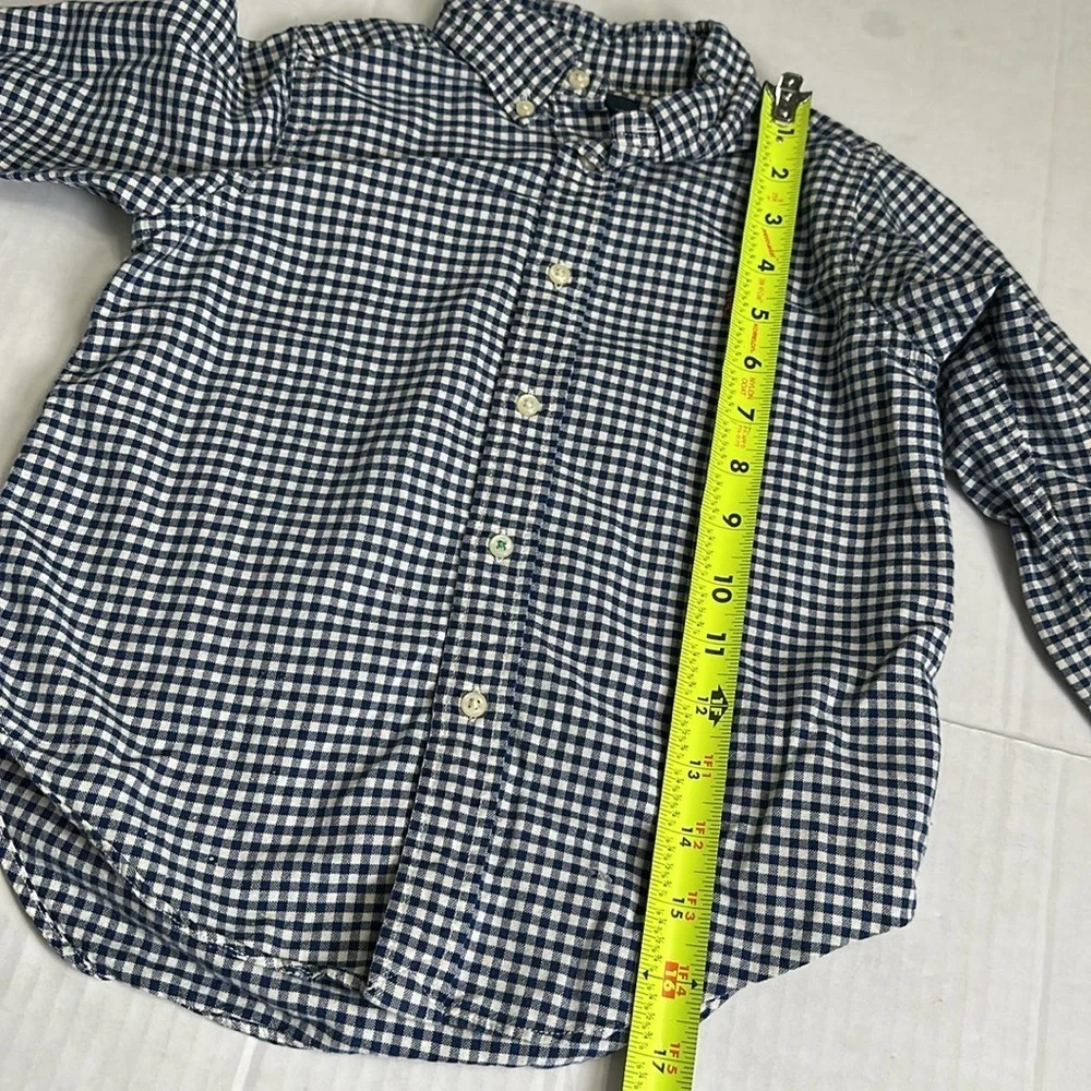 Ralph Lauren Boys Size 4/4T‎ Long Sleeve Button Down Shirt